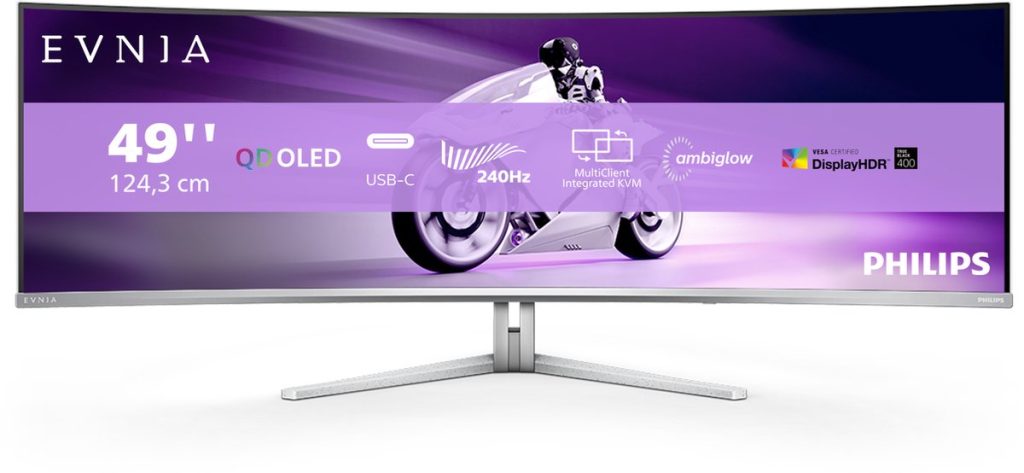 Análise Philips Evnia 49M2C8900: monitor OLED impressionante para jogos e produtividade 2 Philips Evnia 49M2C8900