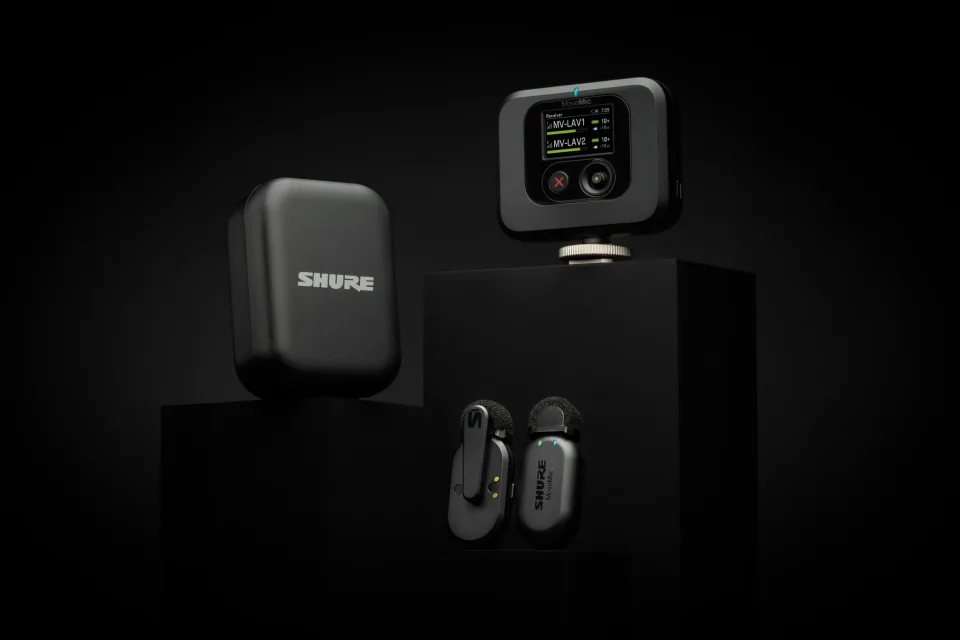 Shure MoveMic: microfone sem fios para telemóvel OU com recetor adicional