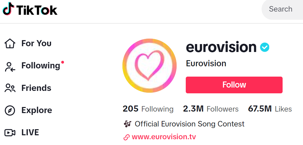 TikTok é novamente Parceiro Oficial de Entretenimento do Festival Eurovisão da Canção 2024 17 TikTok é novamente Parceiro Oficial de Entretenimento do Festival Eurovisão da Canção 2024