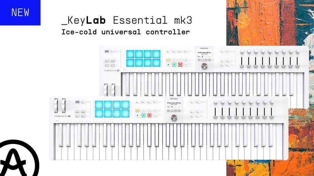 KeyLab Essential mk3 Alpine White