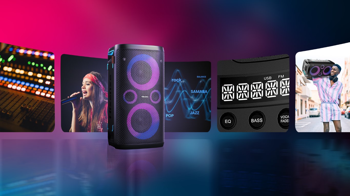 Hisense Party Rocker promete animar as festas