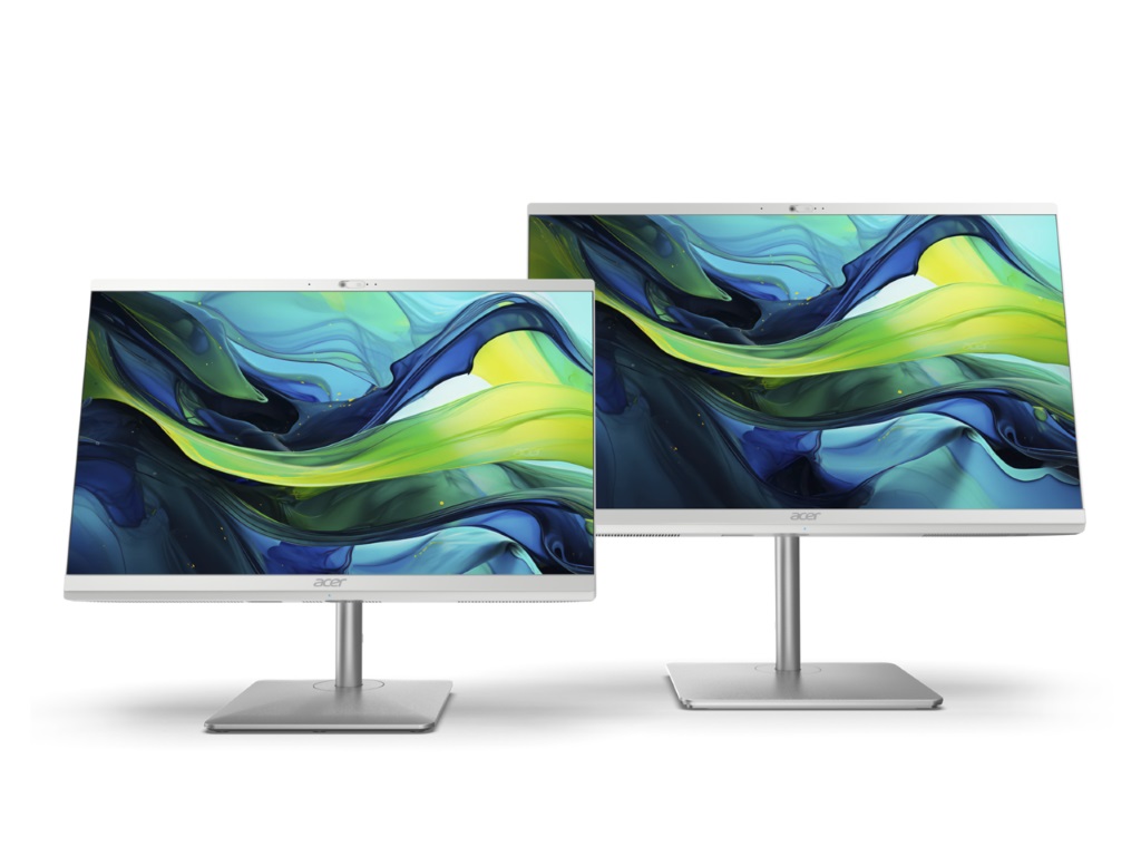 Acer Aspire C: os primeiros PCs all-in-one com IA e Intel Core Ultra 4 Aspire C24 27 Ape Family 01 custom X2