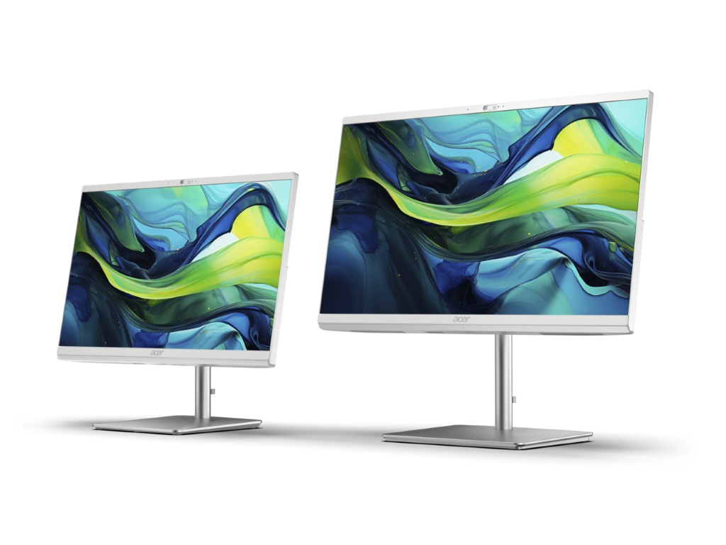 Acer Aspire C: os primeiros PCs all-in-one com IA e Intel Core Ultra 2 Aspire C24 27 Ape Family 02 custom X2