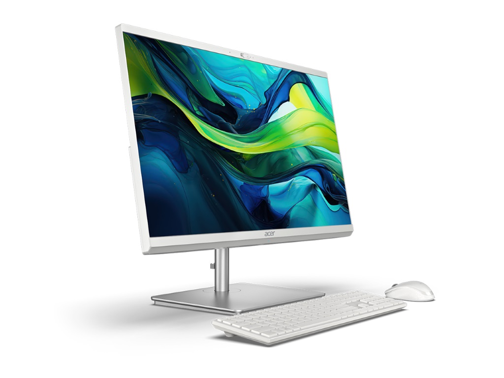 Acer Aspire C: os primeiros PCs all-in-one com IA e Intel Core Ultra 5 Aspire C27 Ape 02 X2