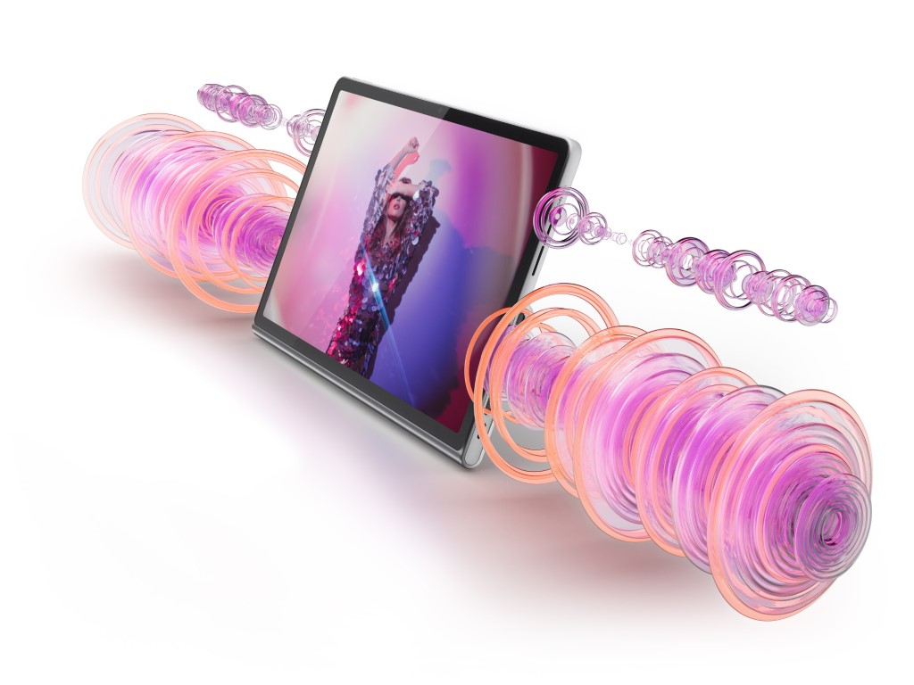 Novo tablet Lenovo Tab Plus: 8 colunas JBL e ecrã 2K