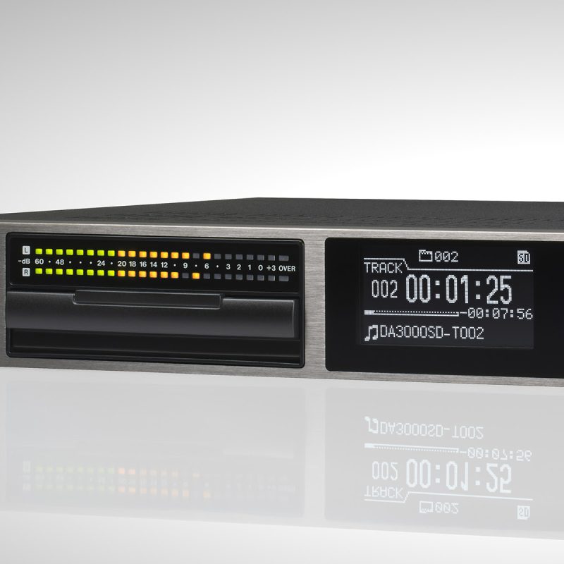 TASCAM DA-3000SD: Gravador Mastering de última geração 4 Tascam DA 3000SD c