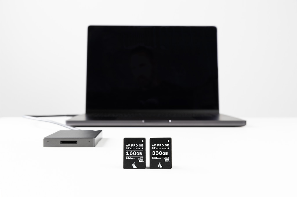 2024 Angelbird Photography CFexpress A SE 160GB 330GB Card Reader1 XL