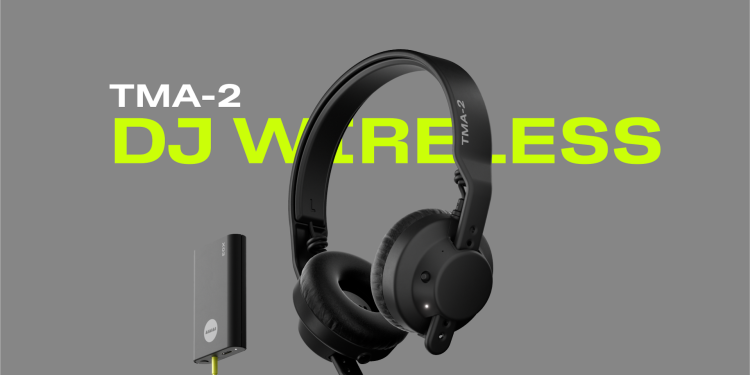 AIAIAI TMA-2 DJ Wireless, auscultadores sem fios para DJs