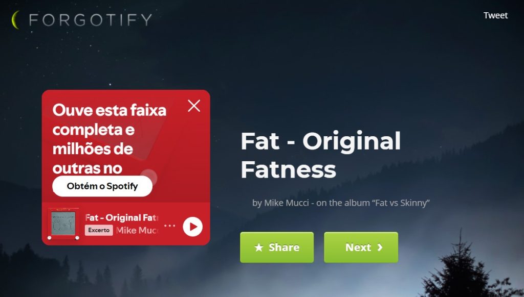 Forgotify: descobrir músicas nunca ouvidas no Spotify 2 Forgotify