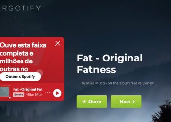 Forgotify: descobrir músicas nunca ouvidas no Spotify