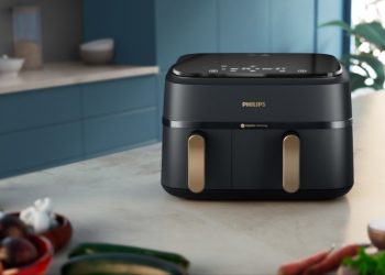 Philips Dual Basket Serie 3000 com cesto duplo