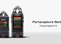 Os gravadores Tascam PortaCapture recebem firmware 2.0