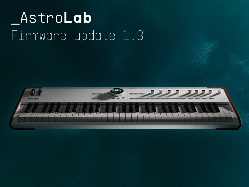 AstroLab Firmware 1.3, novos instrumentos e presets 2 astrolab