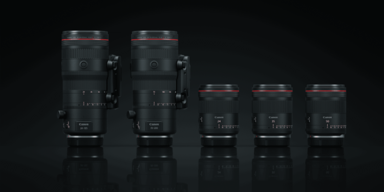 Canon adiciona três objectivas RF ao sistema EOS R