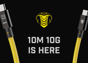 CobraTether lança novo cabo USB-C por 142€