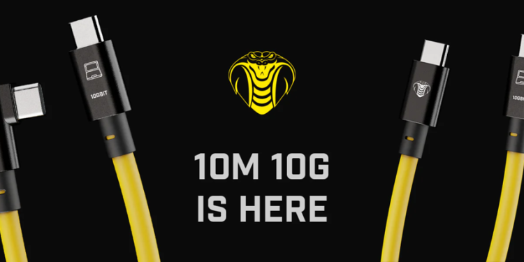 CobraTether lança novo cabo USB-C por 142€