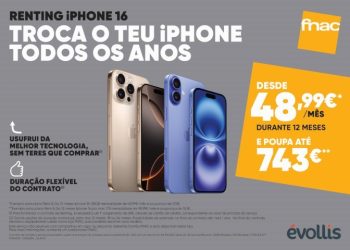 FNAC tem serviço de aluguer de iPhones e Poupança até 743€