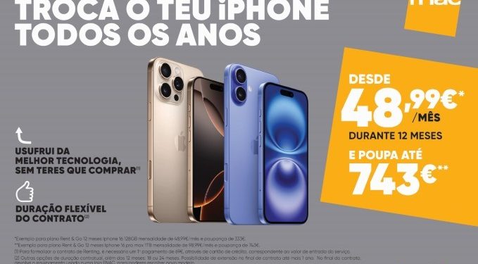 FNAC tem serviço de aluguer de iPhones e Poupança até 743€
