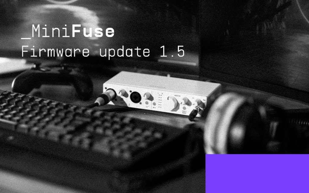 Arturia MiniFuse recebe novo firmware 1.5 2 MiniFuse 1.5