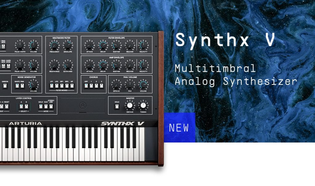 Arturia Synthx V, a recriação do lendário Elka Synthex 2 Synthx V