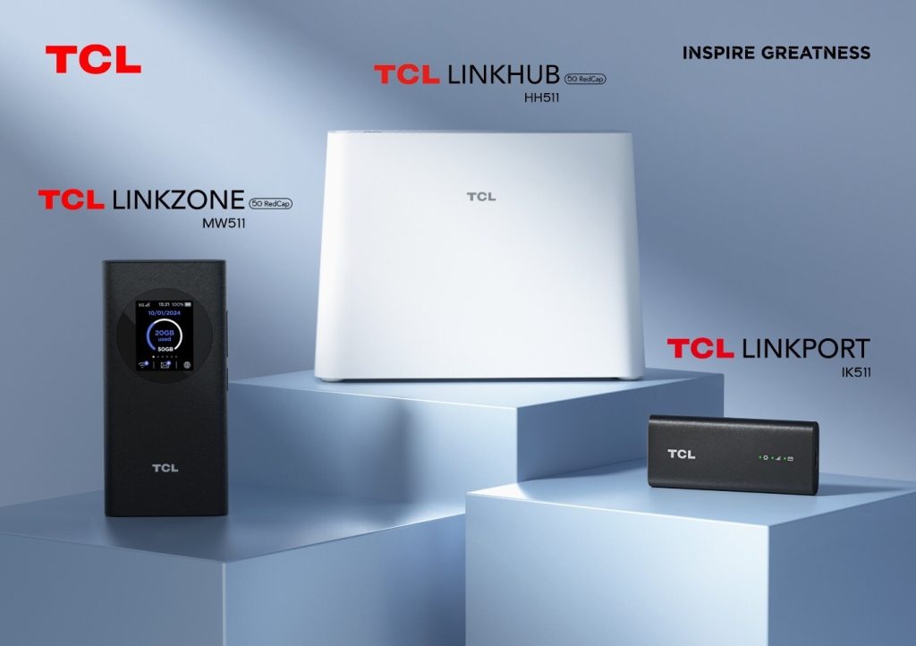 TCL expande o seu portfólio 5G 2 TCL 5G RedCap Family