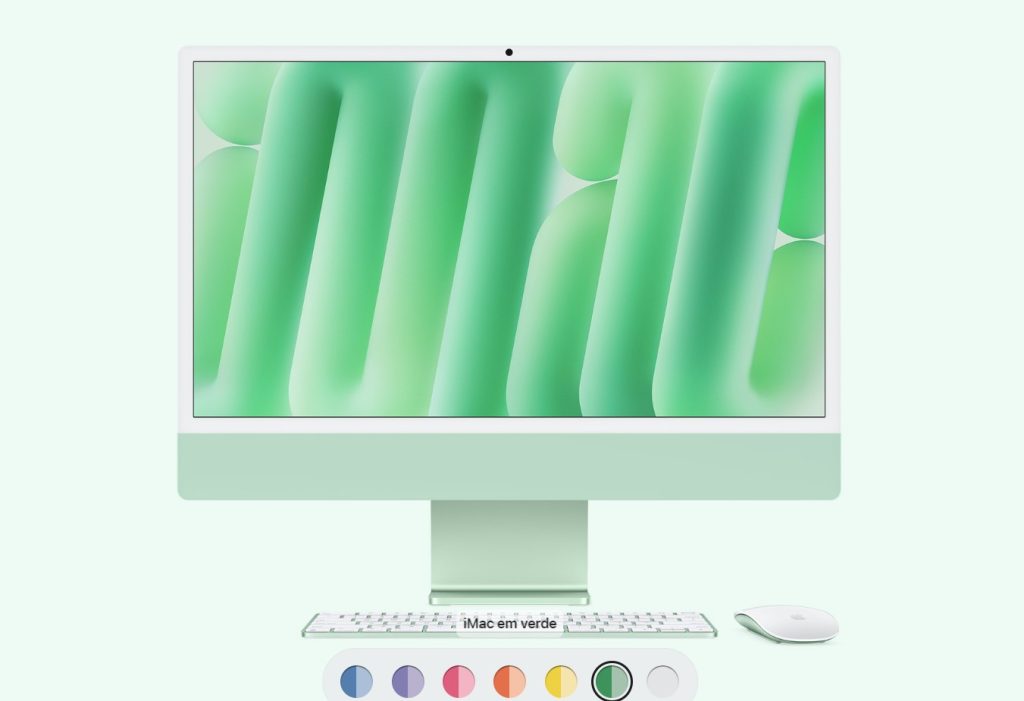iMac verde