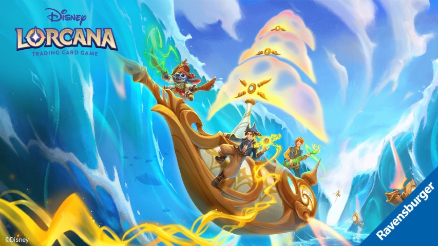 Disney Lorcana (TCG) disponibiliza novo conjunto Azurite Sea 2 Disney Lorcana Trading