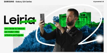 Samsung dá “Circle to Search” à cidade de Leiria