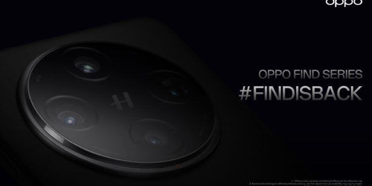 OPPO Find X8 está para breve