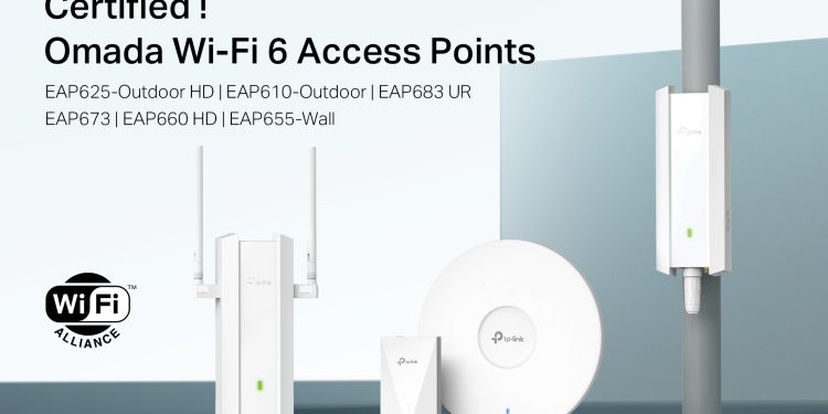 TP-Link: pontos de acesso Omada e Omada Pro certificados pela Wi-Fi Alliance