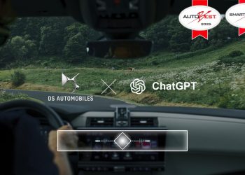 DS Automobiles integra ChatGPT nos seus modelos e recebe prémio SMARTBEST 2025