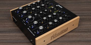Headliner R4, mixer analógica de 4 canais com rotativos