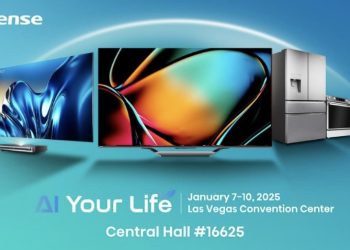 Hisense aposta em IA e redefine o futuro tecnológico na CES 2025