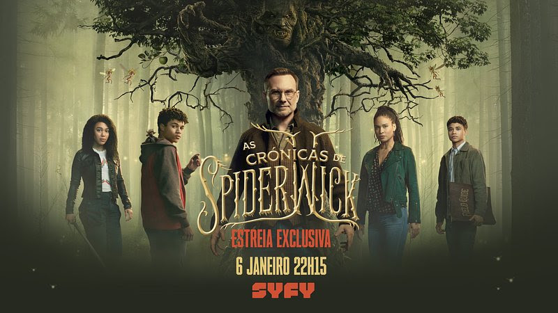 SYFY novidades de Janeiro 2 SYFY As Cronicas de Spiderwick