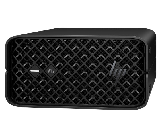 Muitas novidades HP na CES 2025 com IA avançada 6 HP Z2 Mini G1a JetBlack Horizontal Catalog WhiteBG FrontLeft