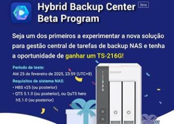 QNAP apresenta o Hybrid Backup Center (Beta)