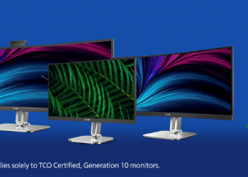 Philips: monitores empresariais com Certificação TCO e garantia de 5 Anos