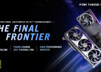 ASUS anuncia gráficas NVIDIA GeForce RTX Série 50 e ROG Astral