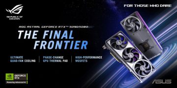 ASUS anuncia gráficas NVIDIA GeForce RTX Série 50 e ROG Astral