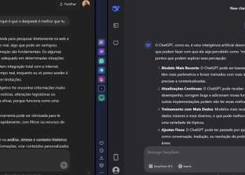 O que pensam o ChatGPT e o DeepSeek um do outro?