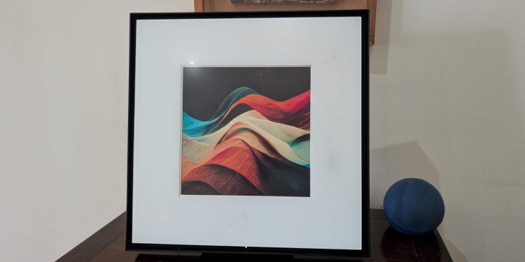 Análise Samsung Music Frame, uma coluna Wi-Fi que também é um quadro 1 Análise Samsung Music Frame, uma coluna Wi-Fi que também é um quadro