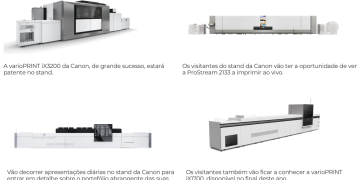 Canon celebra 10 anos de liderança em jacto de tinta