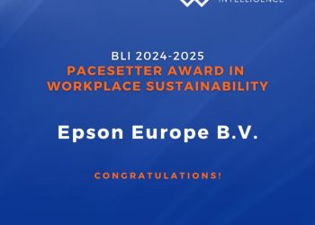 Epson Europe reconhecida como líder em sustentabilidade pela Keypoint Intelligence