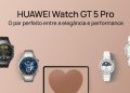 Que tal um par perfeito de HUAWEI Watch GT 5 Pro para o dia dos namorados?