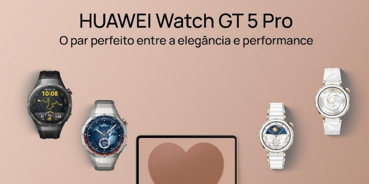 Que tal um par perfeito de HUAWEI Watch GT 5 Pro para o dia dos namorados?