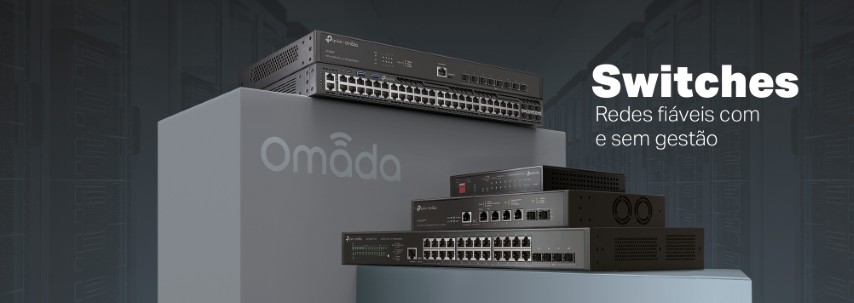 Omada SX3832 e SX3832MPP: 24 Portas de 10G para ultra conectividade 2 OMADA