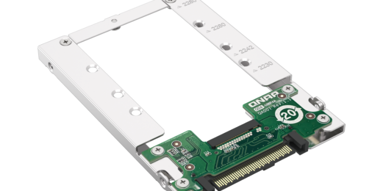QNAP lança o adaptador de SSDs QDA-UMP4A 1 QNAP lança o adaptador de SSDs QDA-UMP4A