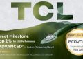 TCL recebe certificação EcoVadis Gold 2025