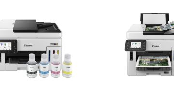 Canon MAXIFY GX7150, GX6150 e BX110: impressão profissional em qualquer lugar