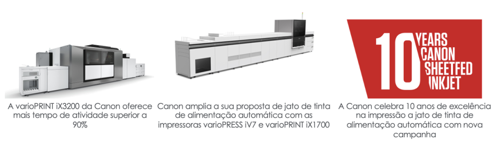 Canon celebra 10 anos na impressão automática a jacto de tinta 2 Canon jacto de tinta
